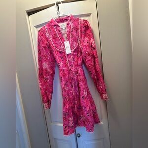 NWT LILLY PULITZER ARLETTA DRESS SIZE 6 PASSION FRUIT PINK GIRAFFIC PARK